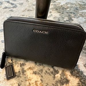 Coach zip around wallet